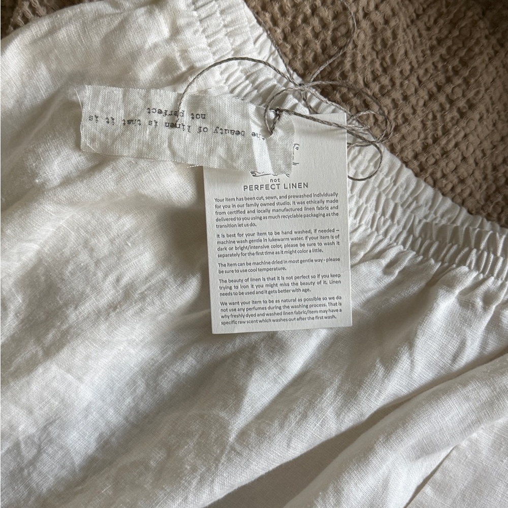 NWT notPERFECTLINEN WILLOW maxi skirt